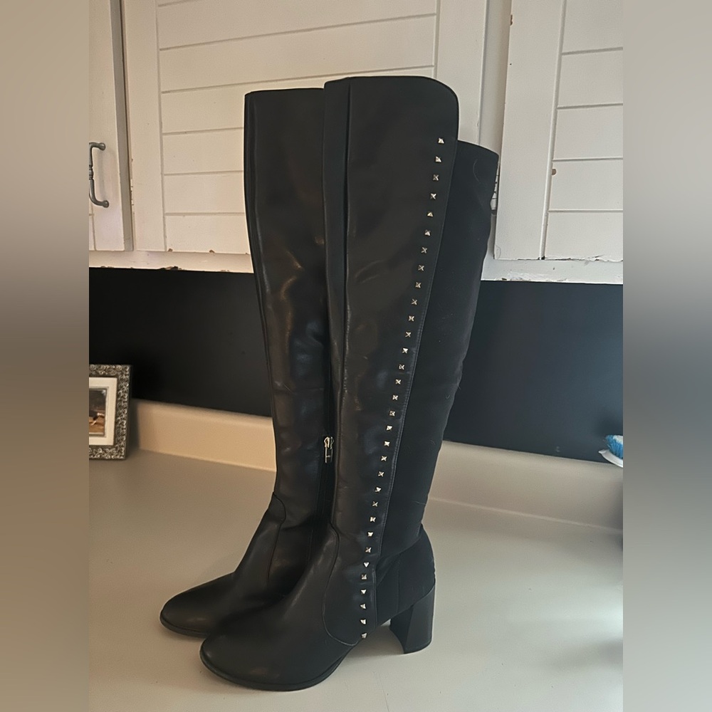 Marc Fisher studded over the knee Boots— these Boots are so badass